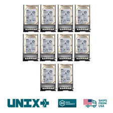 Lot of 10 Dell K1JY9 600GB SAS 2.5