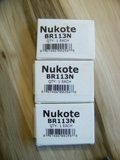 Lot of 3 - Nukote Model BR113N Cartridge Monroe Series Marc 2 EPC Black/Red, New picture