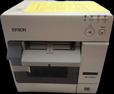Epson TM-C3400A Color Inkjet Label Printer USB NEW Open Box picture