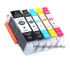 5PK New Hi-Yield Ink For Canon PGI250 XL BK CLI251 XL BK/C/M/Y Pixma MG5420 6320 picture