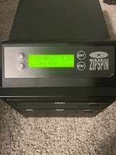 ZipSpin D121-L CD DVD R/RW Disc Duplicator Copier Recorder Burner System - Black picture