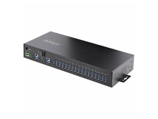 StarTech 16-Port Industrial USB 5Gbps Hub with Power Adapter - Mountable - Termi picture