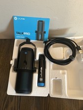 JLab Talk Professional Plug and Play USB Microphone Black Open Box picture