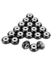 QWORK 3D Printer POM Roller, 20 Pcs High Speed Gantry Wheels, Bearing Wheel,... picture