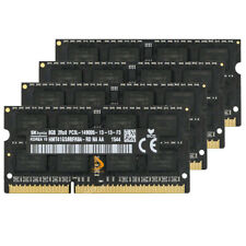 SK Hynix 4x 8GB 2RX8 DDR3L 1866MHz PC3L-14900S 204PIN SODIMM  Laptop Memory RAM picture