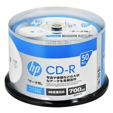 HP CD-R 700MB 50 Pack 48x Inkjet Printable White SR80FP50SH1 Japan Import picture