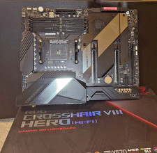 ASUS ROG Crosshair VIII Hero X570 AMD AM4 ATX DDR4 Motherboard picture
