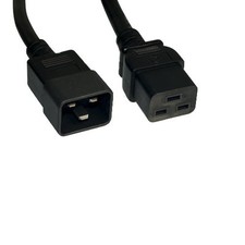 Lot 10pc C19 to C20 AC Power Cord Extension 12AWG 20A 250V Server Network Router picture