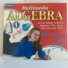 Cosmi Multimedia ALGEBRA CD-ROM PC Software Windows 95 XP Education Learning picture