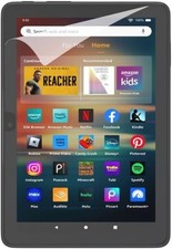 2 Pack Clear Screen Protector for Amazon Fire HD 8 Tablet (2022 & 2024) picture
