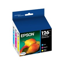 EPSON 126 DURABrite Ultra Ink Color Combo Pack For WF-3520, WF-3530, WF-3540, picture