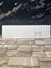 Apple Magic Keyboard A1843 w/ Numeric Keypad MXCJ3LL/A White picture