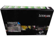 Lexmark C746A1CG Cyan Toner Cartridge 7K picture