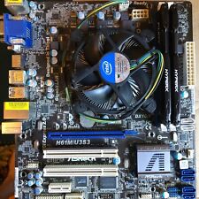 ASRock H61M/U3S3 Motherboard M-ATX with Intel Core i5 3550 3.5 GHz CPU -16GB mem picture