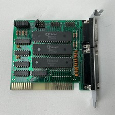 Winbond W86C450 W86C451 W86C456A ISA Dual Parallel Port Card Vintage PC picture