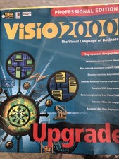 Visio 2000 Professional Upgrade New Standard  Visual Graphical Software Sealed picture