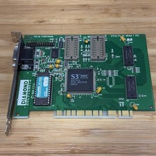 Diamond Stealth 64 DRAM T 1MB PCI VGA Video Card S3 Trio64 Tested Working picture