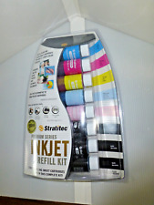 Unopened Stratitec Premium Series Inkjet Refill Kit 6 Colors (8 Bottles) picture
