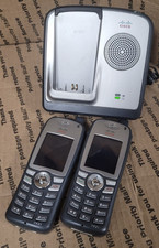 (1) Cisco CP-DSKCH-7925G Desktop Charger W/ (2) CP-7921G-A-K9 (UNTESTED) picture