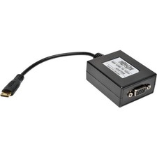 Tripp Lite P13106NMINI 6in Mini HDMI to VGA Adapter Black picture