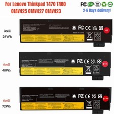 3Types- 01AV427 01AV428 01AV423 Battery for Lenovo ThinkPad T470 T480 T570 61++ picture