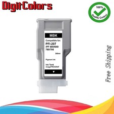 PFI-207 Matte Black Ink Cartridge Fit Canon iPF680 IPF685 IPF780 IPF785 MBK picture