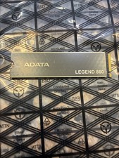 1TB Adata Legend NVMe 860 PCIe Gen4x4 M.2 2280 SSD 100% Health Only 148 Hours picture