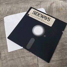 Sideways 1984 Funk Software Apple II (Dos 3. 3) Computer Rotate Spreadsheet picture