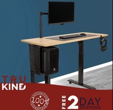 Tru Kind 4 Pcs Electric Adjustable Desk Accessory Kit W/ Dual Monitor Mount ✅ picture