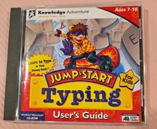 Vintage Jump Start Typing For Kids Cd Rom 1998 Knowledge Adventure Learning Disc picture