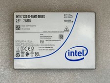 96-100% Health Intel D7-P5510 7.68TB U.2 NVMe PCIe 4.0 2.5in Data Center SSD picture