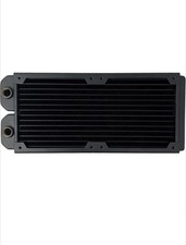 Shott Tech RAD240A Aluminum Water Cooling Radiator, 240mm, Slim Dual, Black picture