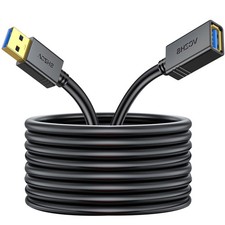 VCZHS Tech USB 3.0 Extension Cable 25 FT, Heavy-Duty 22AWG Power 25FT, Black picture