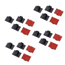20 Pcs Self-Adhesive Wire Tie Cable Clamp Clip Holder For Car Dash Camera picture