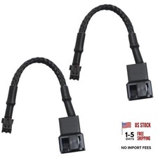 2PCS Mini 2-Pin Fan Adapter Cables to 4-Pin PC Fans to Mini 2-Pin JST XH 2.5mm picture