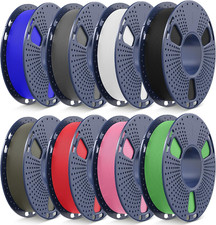 PLA Filament Bundle 1.75Mm, Matte Finish, 8 Colors picture