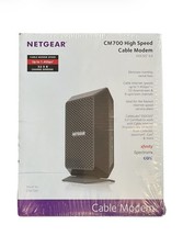 Netgear Cable Modem Black CM700 High Speed DOCSIS 3.0 1.4Gbps 32x8 New/Sealed picture