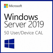 RDS Remote Desktop Services For Windows Server 2019 50 User/Device Connections picture
