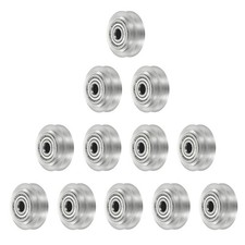 12pcs 3D Printer Wheels V Slot POM Pulley Wheels Gantry Wheel Transparent 625zz picture