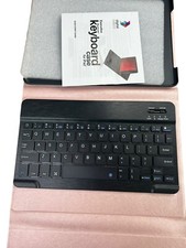 Digital Basics Executive Bluetooth Keyboard Case for 9.7” iPad- Rose Gold picture