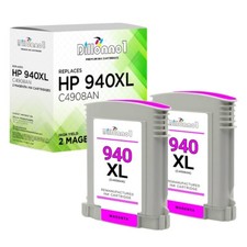 2PK Compatible With HP 940XL Magenta Ink Cartridge C4908A for HP 8000 8500 picture