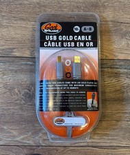 New in Box Geek Squad USB Gold Cable USB EN OR 10'  A-B GS-10UAB picture