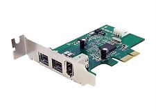 StarTech Firewire 3-port 1394 A B Card PCI Express x1 PEX1394B3LP  Low Profile picture