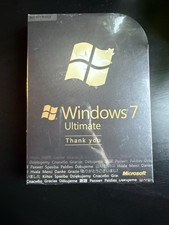 Microsoft Windows 7 Ultimate THANK YOU EDITION, new, sealed, very rare picture