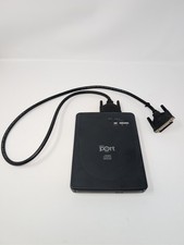 Vintage Edee Mini Port ECR-176EX External CD CD-ROM Drive Black Untested picture