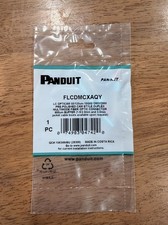 NEW - Panduit FLCDMCXAQY Fiber Optic Connector LC Duplex MM OM3/OM4 Aqua- 1PC picture