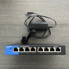 Linksys LGS108V2 8-port unmanaged desktop switch picture