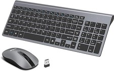 10+LX001 - LeadsaiL Wireless Keyboard Mouse Combo Compact KF picture