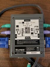 Linksys ProConnect 2-Port Compact KVM Switch PS2KVM2 w/ Cables - untested picture