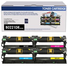 4 PCS DR-221CL Drum Unit Compatible With Brother HL-3140CW HL-3170CDW MFC-9130CW picture
